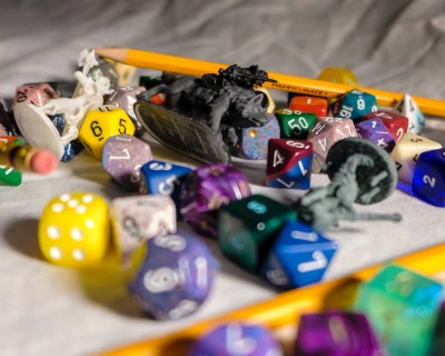 Dice and Miniatures